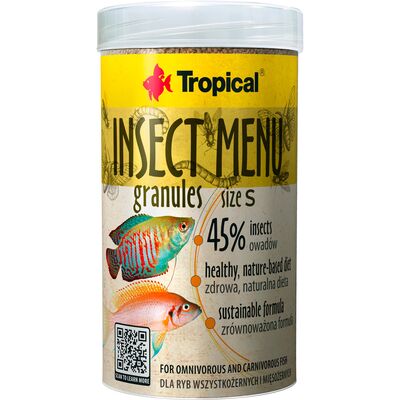 Pokarm dla ryb Insect Menu granules S 250 ml 135 g