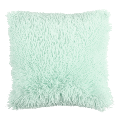 Poduszka SHAGGY 45 x 45 cm miętowa