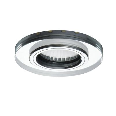 Oprawa sufitowa OREN O-SR CW Ø9 cm srebrny