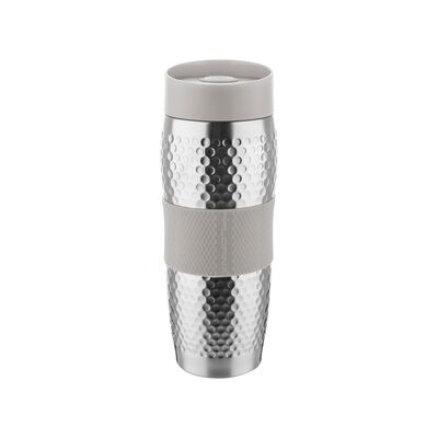Kubek termiczny nierdzewny PRESSTON 360 ml szary