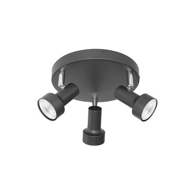 Lampa sufitowa 5324 Konrad GU10 3 x 50 W czarna