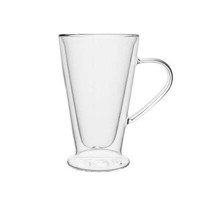 Szklanki termiczne MALACHIT 400 ml stożek z uchem 2 szt.