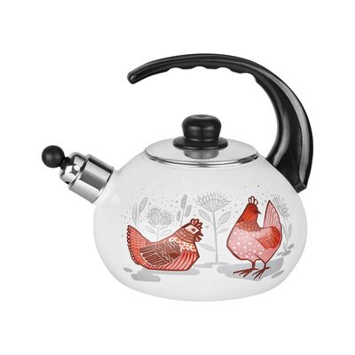 Czajnik emaliowany dekor Rubinka 2,2 l