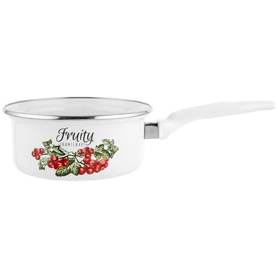 Rondel emaliowany prosty kalina 16 cm 1,3 l