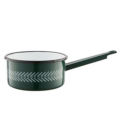 Rondel emaliowany prosty boho 16 cm 1,3 l