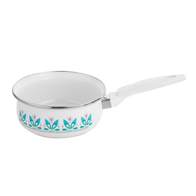 Rondel emaliowany pyza camellia 14 cm 700 ml