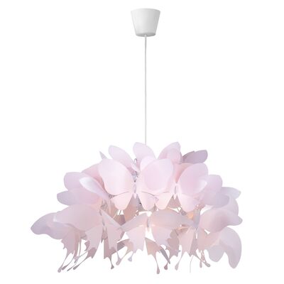 Lampa wisząca FARFALLA 1 x E27 różowa Light Prestige