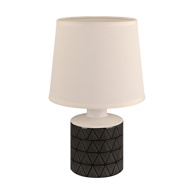 Lampka stołowa TOPIK E14 WHITE/BLACK STRÜHM