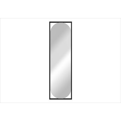Lustro MARBELLA 37 x 132 cm (35 x 130 cm) AK czarny