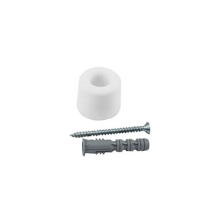 Odbojnik gumowy biały Ø30 x 24 mm ANDPOL