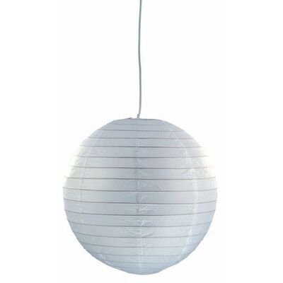 Lampa wisząca kula ⌀40 cm biały