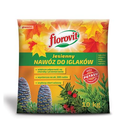 Nawóz jesienny do iglaków 10 kg Florovit