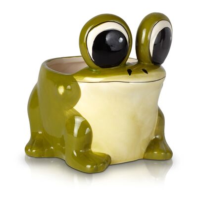Osłonka ceramiczna żaba 15 cm