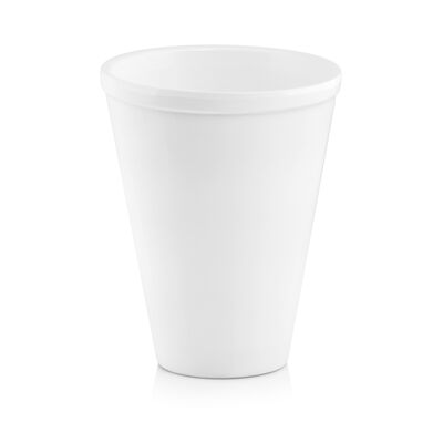 Osłonka ceramiczna storczyk biała 15 cm