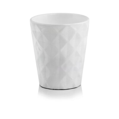 Osłonka ceramiczna diament biała 13 cm