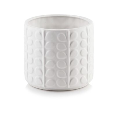 Osłonka ceramiczna biała 13 cm