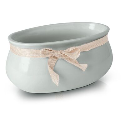 Osłonka rynna ceramiczna szara 23 cm