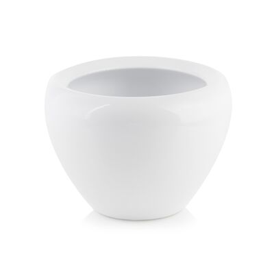 Osłonka ceramiczna misa biała 16 cm