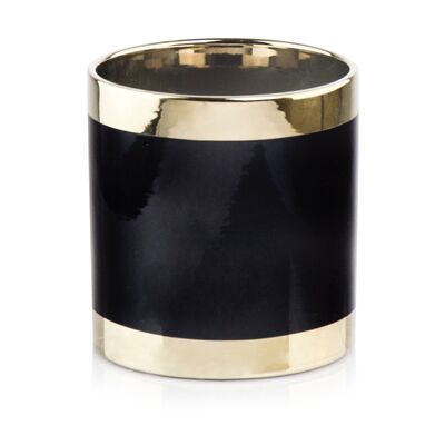 Osłonka ceramiczna gold  bluack 13 cm