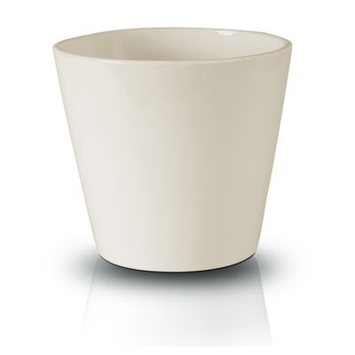 Osłonka ceramiczna kremowa 15 cm