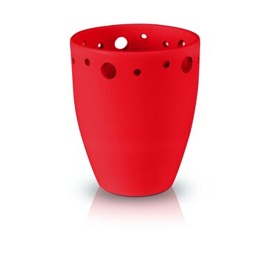 Osłonka ceramiczna czerwona 14 cm