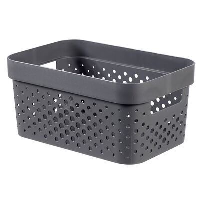 Pojemnik ażurowy 4,5 l ciemny szary Infinity CURVER