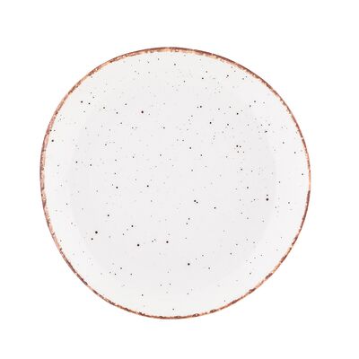 Talerz deserowy ORGANIC SAND 19,5 cm porcelana NBC
