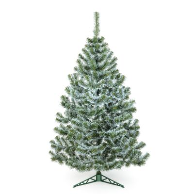 Choinka sztuczna sosna z białymi końcami 220 cm
