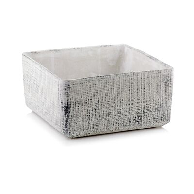 Donica kwadratowa misa 25 cm beton