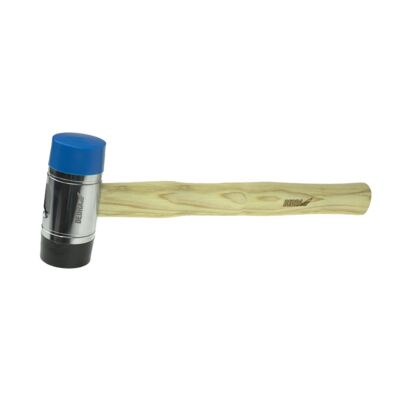 Młotek blacharski PU/Nylon 45mm, hikorowy trzonek DEDRA