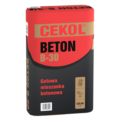 Gotowa mieszanka betonowa B-30 25 kg CEKOL