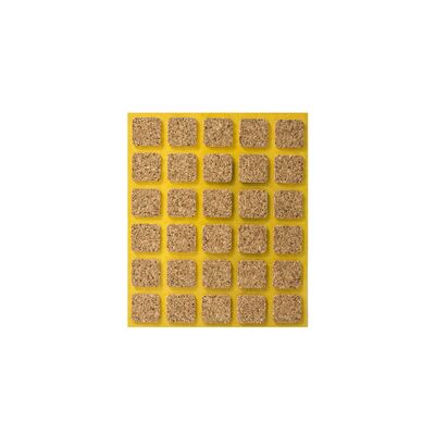 Podkładka korkowa samoprzylepna 15 x 15 30 sztuk ANDPOL