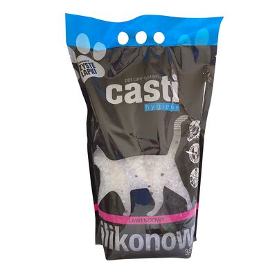 Żwirek silikonowy lawendowy 3,8 l CASTI