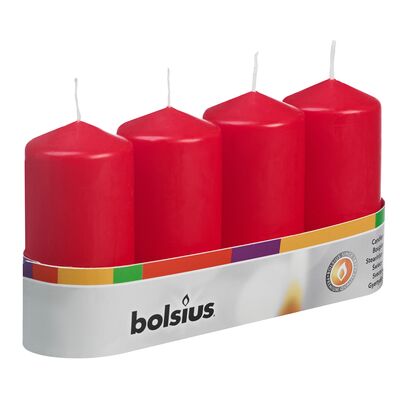 Zestaw świece pieńkowe adwentowe 4 szt. 100/48
