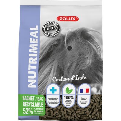ZOLUX Granulat NUTRIMEAL 3 dla świnek morskich 800 g