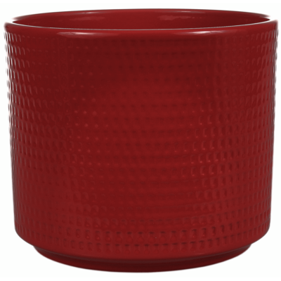 Osłonka cylinder CALLA 991 12 cm winna czerwień