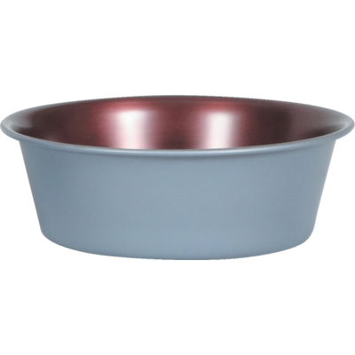 Miska antypoślizgowa inox COPPER 2,7 l szary stalowy/miedziany ZOLUX