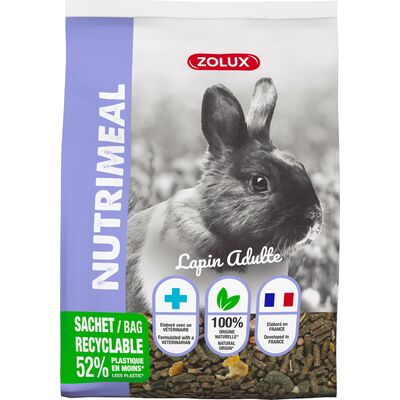Mieszanka NUTRIMEAL 3 dla dorosłego królika 800 g Zolux