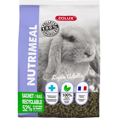 Granulat NUTRIMEAL 3 dla dorosłego królika 800 g Zolux