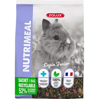 Mieszanka NUTRIMEAL 3 dla królika juniora 800 g Zolux