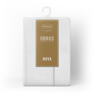 Obrus dekoracyjny Dorita 145 x 280 cm biały