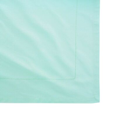 Obrus 160 x 240 cm mint wykończenie ażurowe