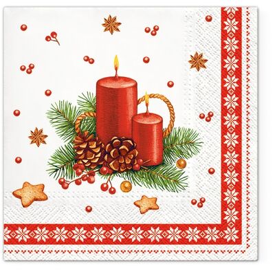 Komplet serwetek 33 x 33 cm Boże Narodzenie TL231100 20 sztuk