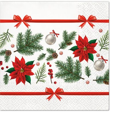 Komplet serwetek 33 x 33 cm Boże Narodzenie TL233300 20 sztuk