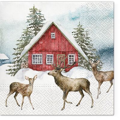 Komplet serwetek 33 x 33 cm Boże Narodzenie TL232200 20 sztuk