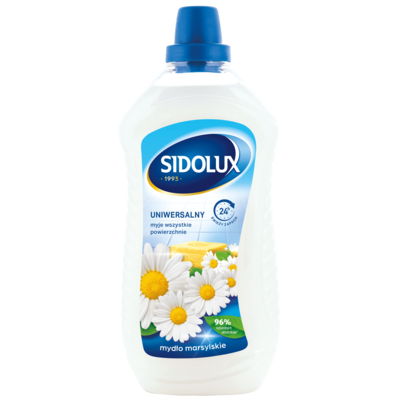 Uniwersalny płyn do mycia mydło marsylskie 1000 ml SIDOLUX