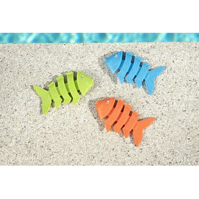 Zestaw rybek do nurkowania 11 cm x 6,5 cm x 1 cm mix