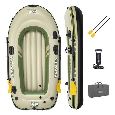 Zestaw ponton VOYAGER 232 x 118 cm + wiosła + ponton
