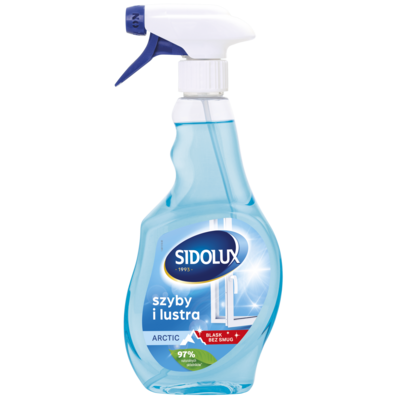 Płyn do mycia szyb CRYSTAL arctic 500 ml SIDOLUX