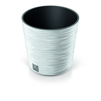 Doniczka FURU ROUND LOW biały 25 cm